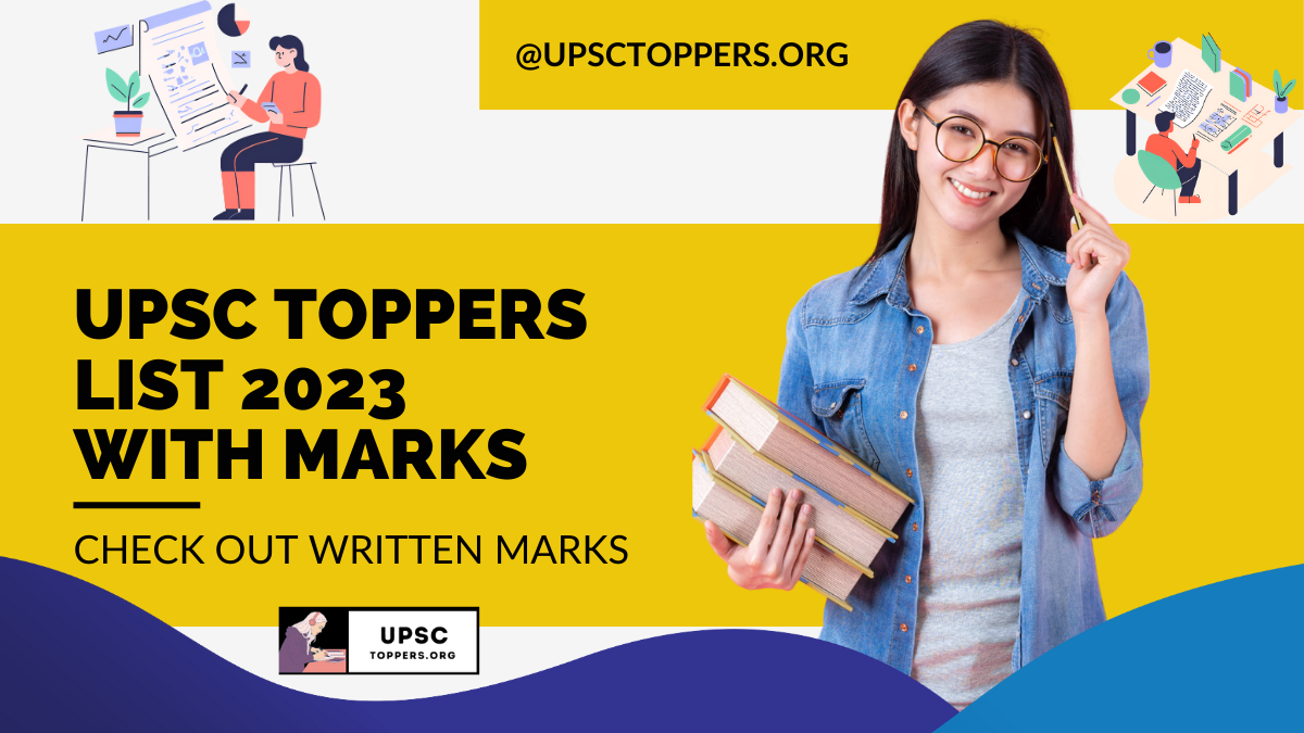 UPSC Toppers Marks 2023